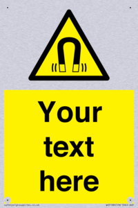 Custom Magnetic Field Sign